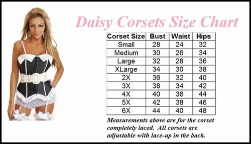 Daisy Corsets Top Drawer - Corse De Bruja De Lentejuelas Par