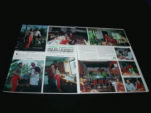 (l111) Sandokan * Kabir Bedi * Recortes Clippings (1980) (Usado)