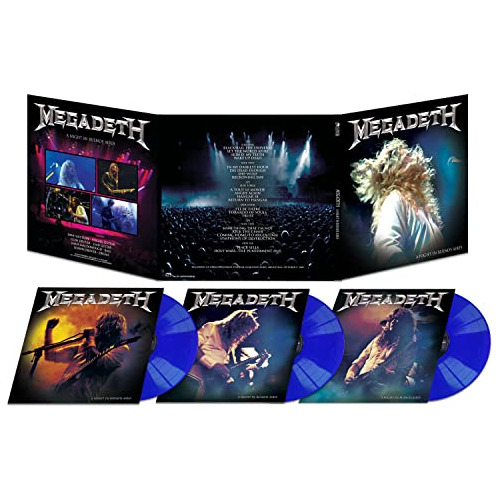 Lp A Night In Buenos Aires (blue Vinyl) - Megadeth