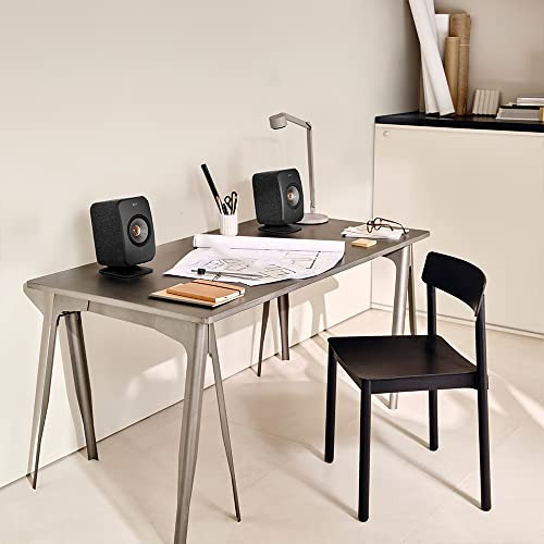 Almohadilla De Escritorio Kef Lsx P1 (negra, Par)