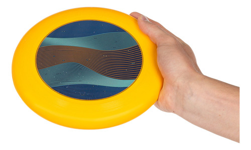 Disco Volador Flexible Amarillo Trico Olaian Color Naranja
