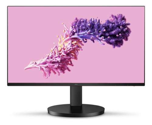 Monitor Aoc 24b3hmf2 100hz 21.5'' Fhd Hdmi Vga | Preto 127/220v