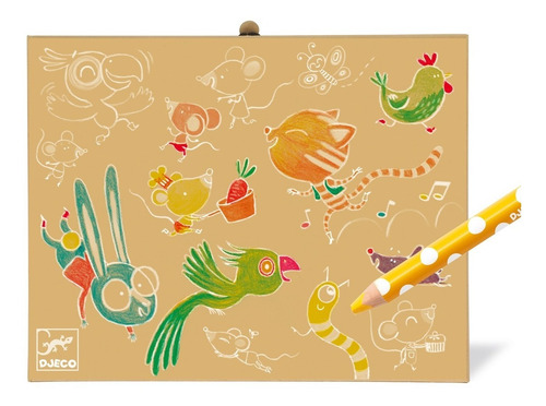 Mi Primer Caja De Colores Maletin Personalizable Djeco