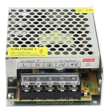 Ac 110v-220v A 12v 5a 60w Transformador Fuente De Alimentaci
