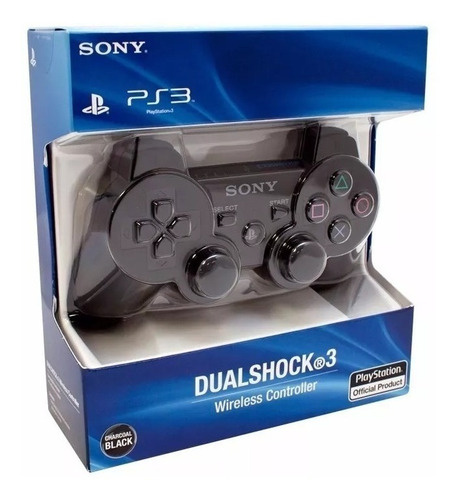 Controle Ps3 Playstation 3 Dualshock Preto 100% Certificado