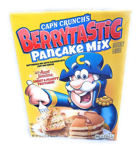 Capn Crunch Tía Jemima Pancake Berrytastic La Mezcla Y Del O