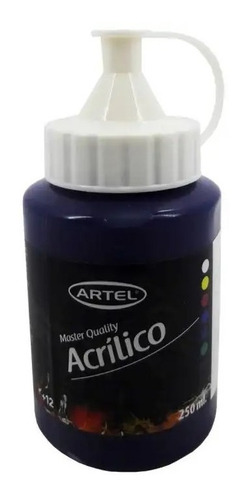 Acrílico Artel 250ml - Coleccion Completa Color Violeta 446