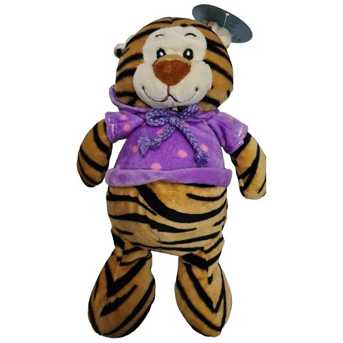 Peluche Con Camisa Tigre 25cm 