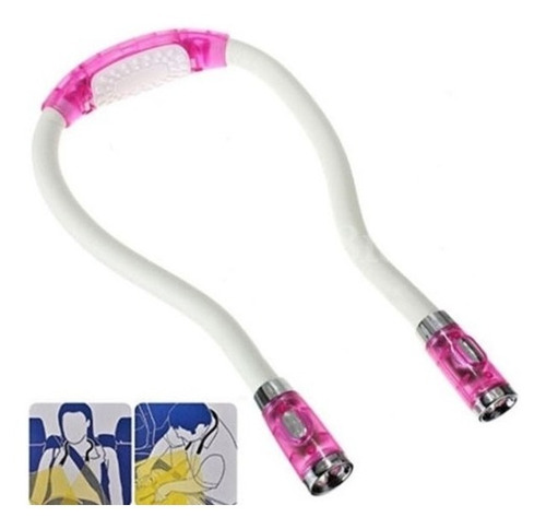 Luz Led Flexible Lampara De Lectura Manos Libres
