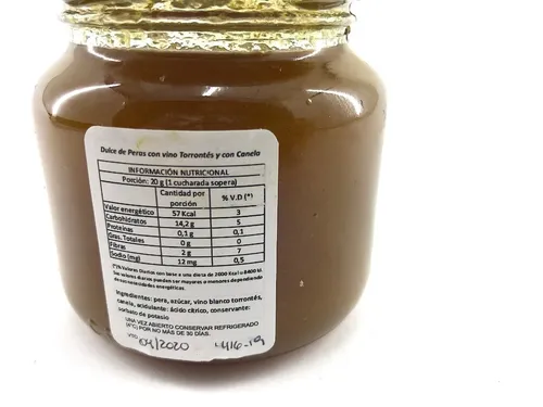 Dulce Mermelada Manzana Jengibre Del Alto Valle Río Negro
