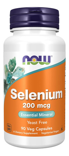 Suplementos Now Selenio (l-selenom - Unidad a $1166