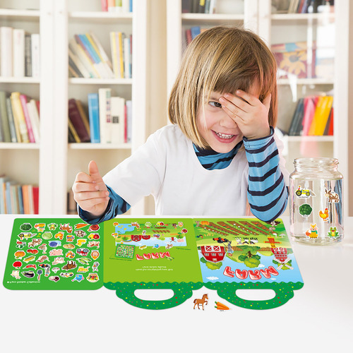 Pegatinas Infantiles B, Libros De Actividades, Guía Infantil
