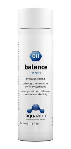 Aquavitro Balance 350ml Aumenta Ph P Aquário Marinhoseachem