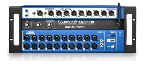 Mesa Digital Audio Som Profissional Soundcraft Ui24r 24 Cnl