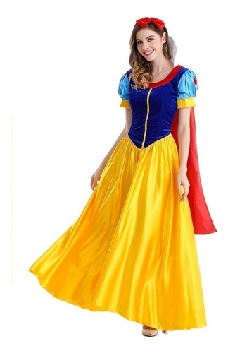 Disfraz Cosplay De Blancanieves De Halloween Para Dama