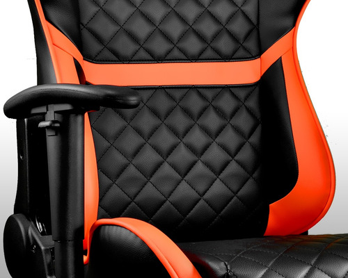 Imagen 6 de 8 de Silla Gamer Cougar Armor One Color Negro/naranja, 180°