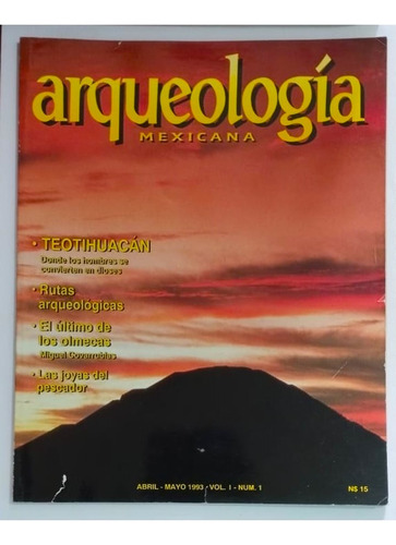 Arqueología Mexicana Numero 1 Teotihuacan 1a Edición 1993