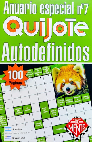 Quijote Autodefinidos Anuario Especial N° 7 - 100 Paginas