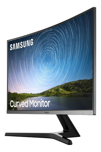 Imagen 5 de 6 de Monitor gamer curvo Samsung C27R500FHL led 27" dark blue gray 100V/240V