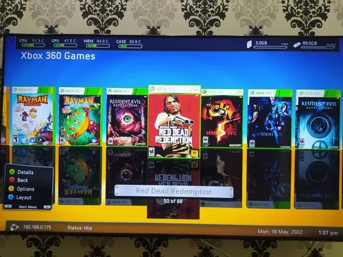 Xbox 360 Desbloqueado Rgh 500gb Com 80 Jogos - Corre Que Ta Baratinho