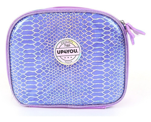 Lancheira Infantil Luxcel Petit Up4you Sereia Feminina -roxo
