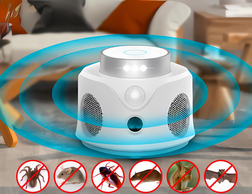 Potente Ahuyentador Murcielagos Ratas Ultrasonid Plaga Urs02