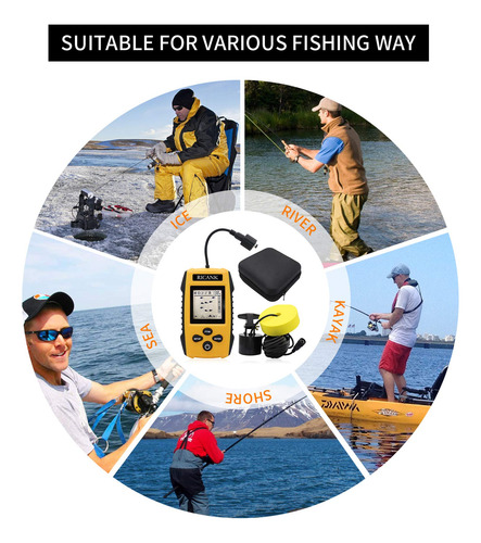 Buscador De Peces Portátil Fish Finder Modelo 2023