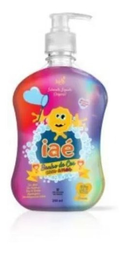 Imagem 1 de 1 de Slime Sabonete Líquido Infantil Slime Iaé 250ml Colorido