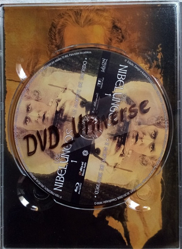 Blu-ray Los Nibelungos. Fritz Lang Digipack 2 Discos Blu-ray