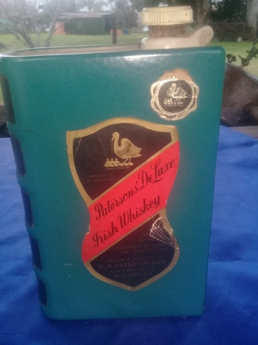 Licorera De Gres En Forma De Libro ( Scotland ) Precio X C/u (Usado)