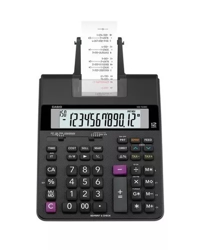 Calculadora De Mesa Casio Com Impressão Hr-150rc - Bivolt