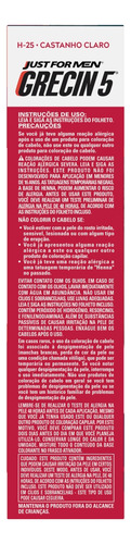 Just For Men Gracin 5 Castanho Claro H-25 Castanho Claro