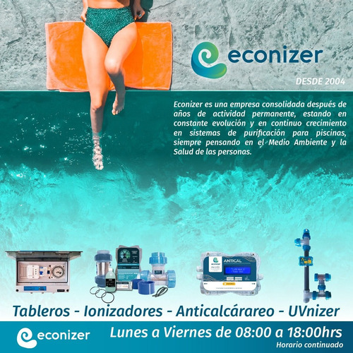 Imagen 5 de 6 de Pack 2 Unidades De Iones 500cc + 10 Test De Cobre Econizer