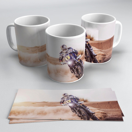 Taza Ceramica Sublimada Motocross #534