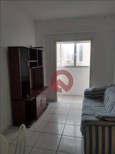 Imagem 4 de 11 de Apartamento Com 1 Dormitório À Venda, 40 M² Por R$ 155.000,00 - Caiçara - Praia Grande/sp - Ap2808