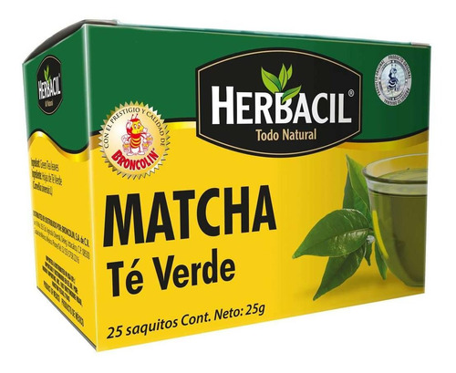 Té Herbacil De Matcha 25g