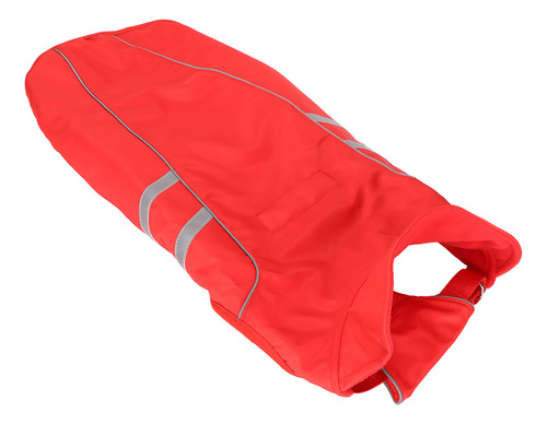 Chaleco Reflectante Para Perros Rojo Impermeable Ajustable E