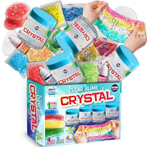 Set Accesorios De Creación De Slime Fun Kidz De Cristal