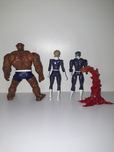 Boneco Quarteto Fantástico Toybiz Lot De 3 Marvel Legnds (Usado)