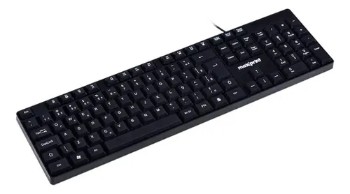 Teclado Officeeasy Com Fio Usb2.0 Preto - 60000153 Maxprint
