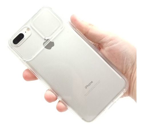 Funda Para iPhone 8 Plus Case + Marco Protector Pantalla