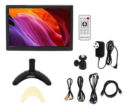 Monitor De Pc Portátil De 12 Pulgadas Tft Lcd Vga Hd Multime