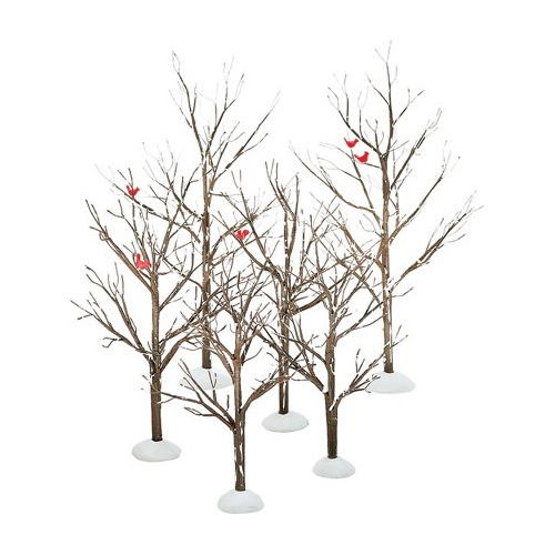 Figura Decorativa De Village Bare Branch Trees (juego D...