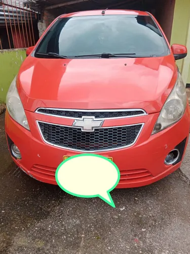 Spark Gt Color Rojo 2011 Aire Acondicionadobuen Estado