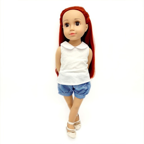 Imagen 2 de 10 de Witty Girls Noa Muñeca 45cm /18 PuLG Original American Pre