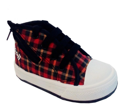 Imagen 8 de 10 de Zapatillas Botitas Bebe Marca Small Modelo Travis (0394)