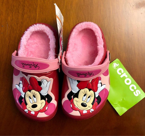 Crocs - Minnie Mouse Disney Para Niña - Talla 7 - Originales | Cuotas sin  interés