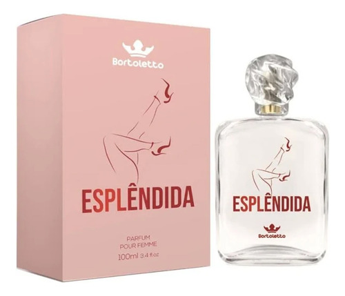 Perfume Esplêndida 100ml Ref Importado Feminino Bortoletto