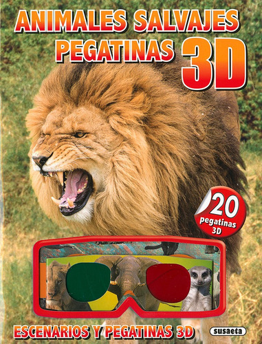 Animales Salvajes Pegatinas 3d - Regan,lisa