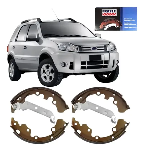 Jogo Sapata Freio Traseiro Fras-le Ecosport Fiesta Fd/98-cpa